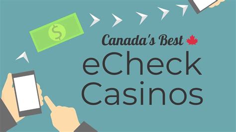 echeck casino canada